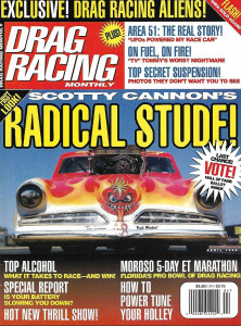 DRAG RACING MONTHLY 1998 APR - CANNON, FLORIDA PRO BOWL, BOBBY TAYLOR